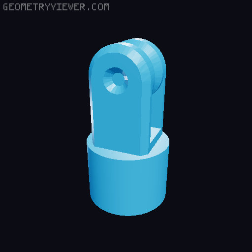 Dummy 13 blank body 3D model thumbnail