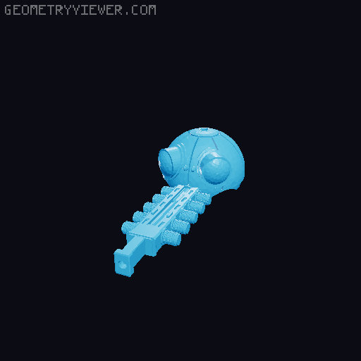 Spider Droid Kataphron 3D model thumbnail