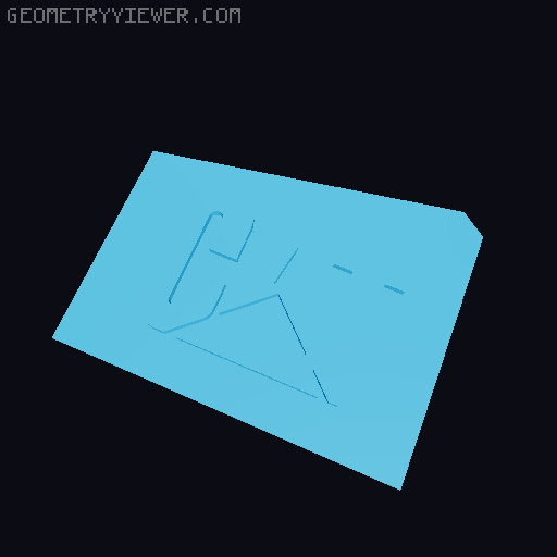 CAT Logos for ProfessorBoots Excavator 3D model thumbnail
