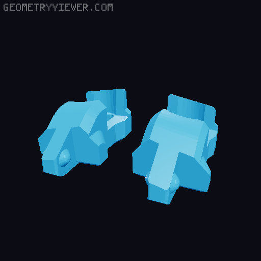 Beachy kit for Dummy 13 (Bikini Set) 3D model thumbnail