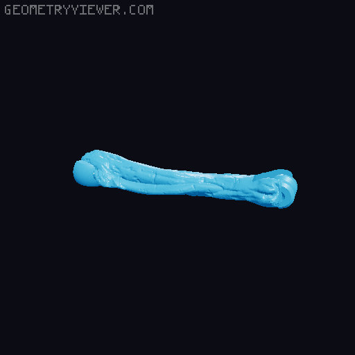 Siren Head meets Dummy 13 3D model thumbnail