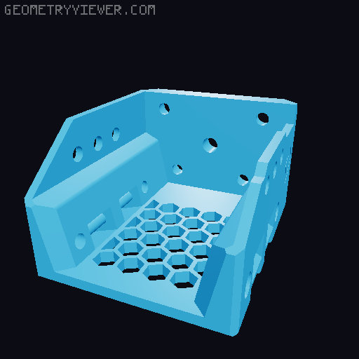 Front Basic 9mm Belt Support 3D model thumbnail