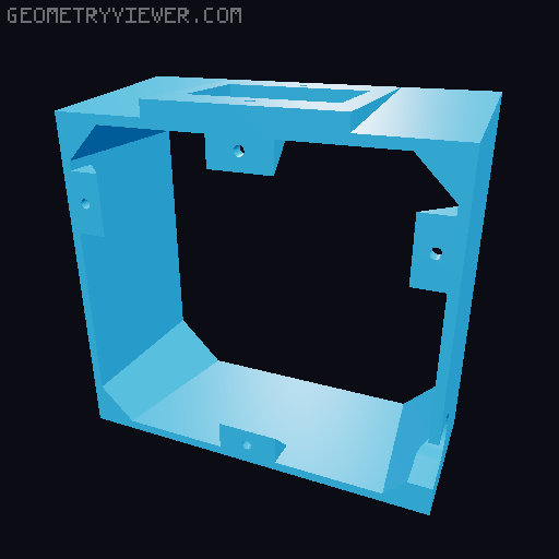 IKEA LACK Enclosure Remixes 3D model thumbnail