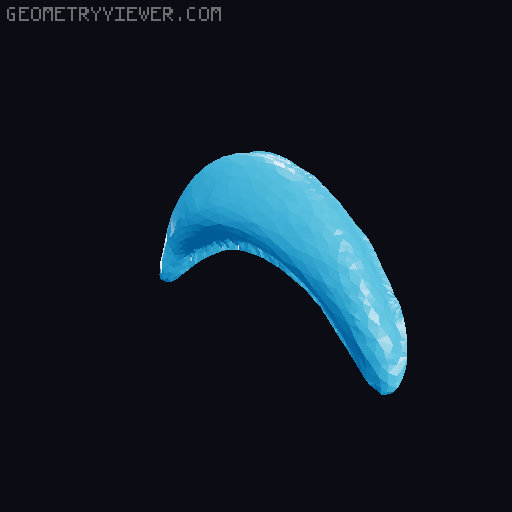 Cool Bugs Bunny  3D model thumbnail