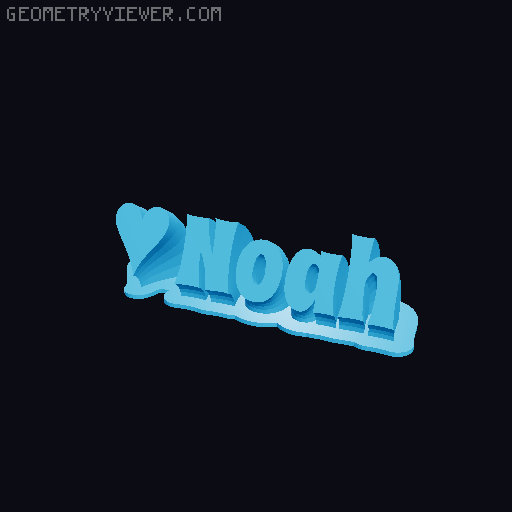 Valentine sculpture 3D model thumbnail