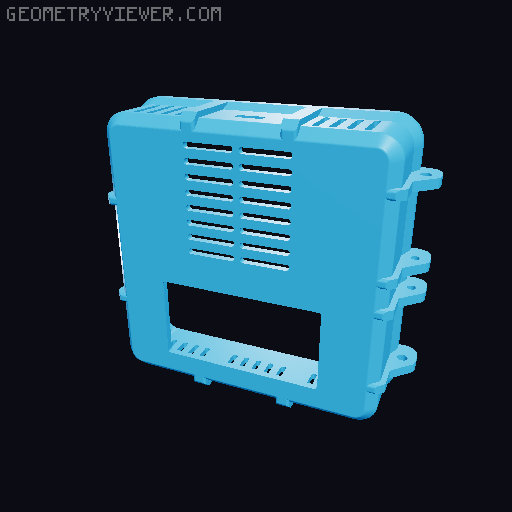 USBC-PD (Power Delivery) 100W Power Bank 3D model thumbnail