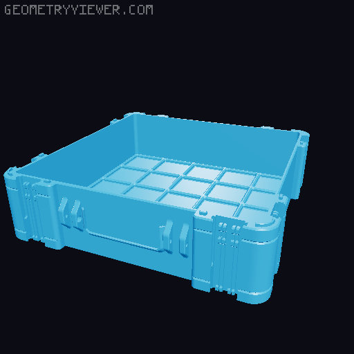 Donut's Beystack - Serious Beyblade X Storage Solution 3D model thumbnail