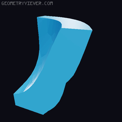 Skull candy bowl XXXXL 3D model thumbnail