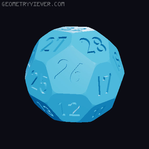 Random's Warped Dice! 3D model thumbnail