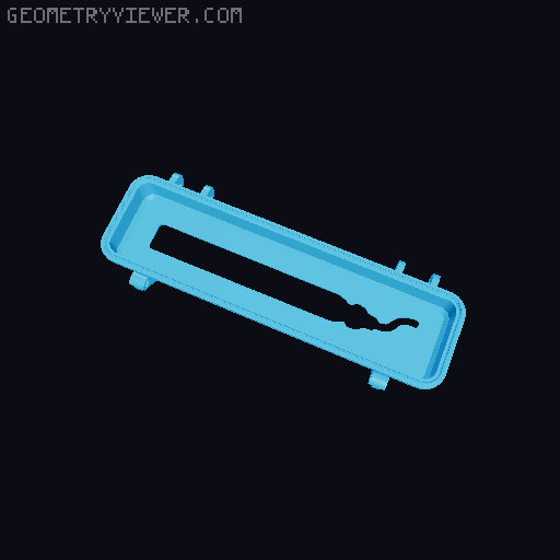 Deburring Tool Case 150mm - Rugged Box Style remix 3D model thumbnail