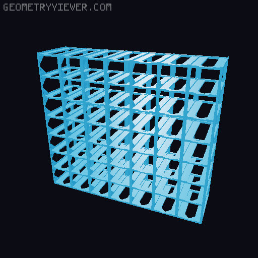 hot wheels garage 3D model thumbnail