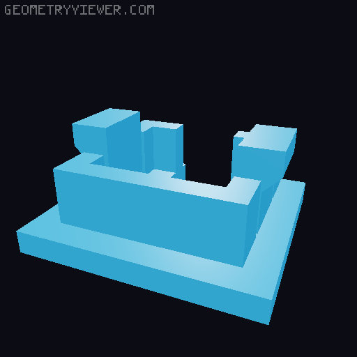 Tingkat - Creality K1C/K1/K1SE HEPA and Carbon Filter Air Scrubber 3D model thumbnail