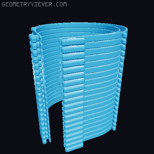 Prusa Face Shield Fast Print 3D model thumbnail