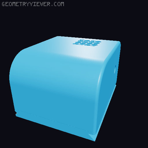 Motor drive modification 3D model thumbnail
