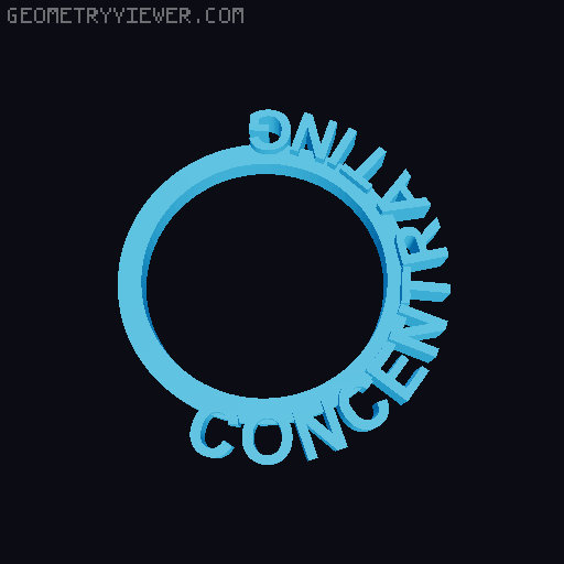 D&D 5e Condition Ring for 32mm Bases 3D model thumbnail