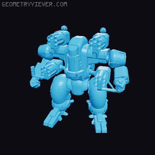 Mechs 3D model thumbnail