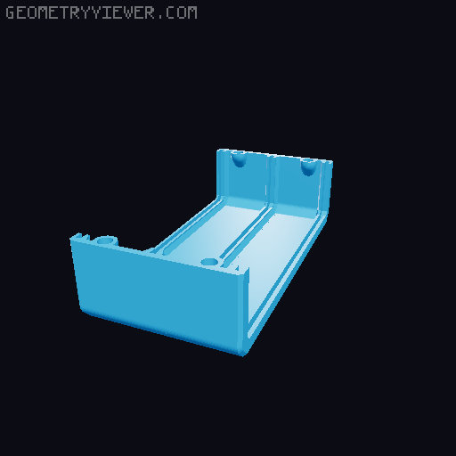 Bento Box Air Filter for Snapmaker U1 3D model thumbnail