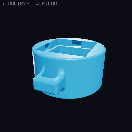 Terminator Head Fidget Clicker 3D model thumbnail