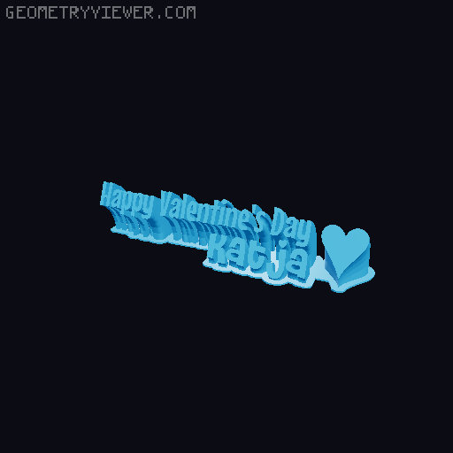 Happy Valentines Day... 3D model thumbnail