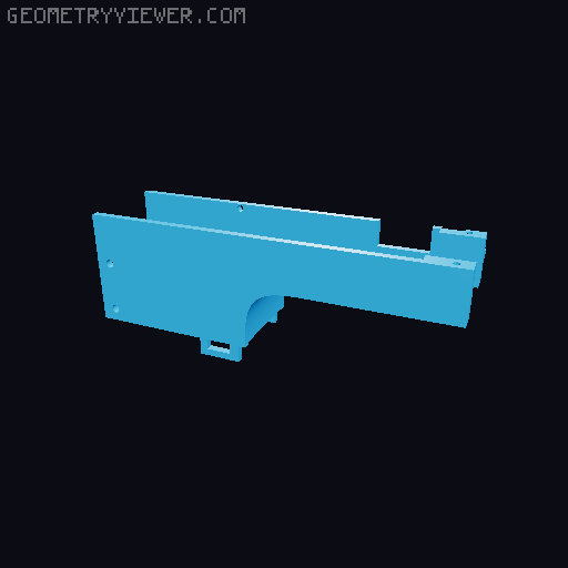 "Push Rod" Nerf Flywheel Blaster 3D model thumbnail