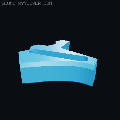 Amazon Minicaster (Prusacaster for smaller printers using the Amazon kit) 3D model thumbnail