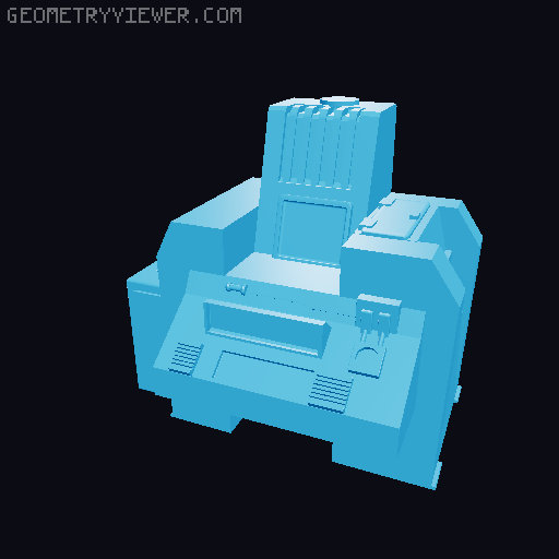 GI Joe Classified JUMP mini 3D model thumbnail