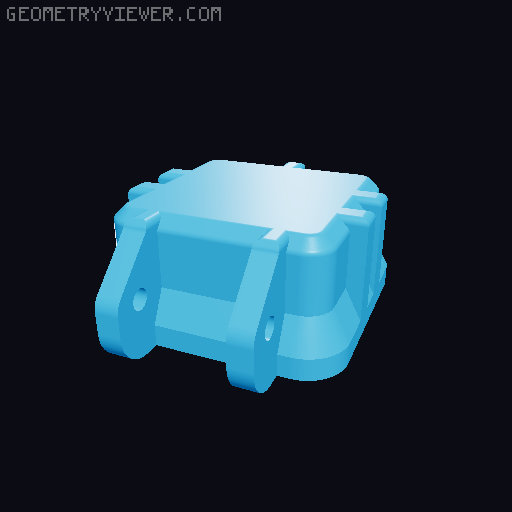 Convoy T3 Rugged Box 3D model thumbnail