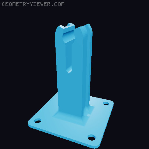 Hee Wing T1 Replacement Hatch thicker and updated clip 3D model thumbnail