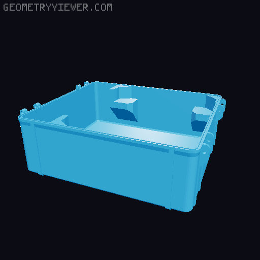 SkyFly FS-I6 Controller Case 3D model thumbnail