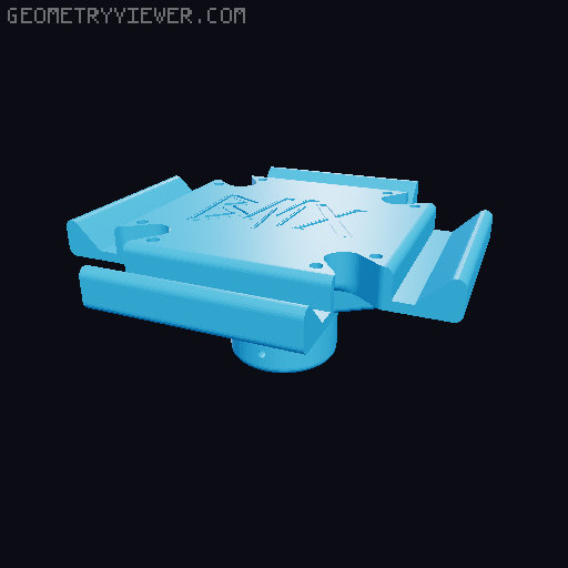 BMX/Skate Portable Stadium Light  3D model thumbnail