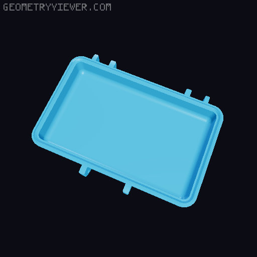 Drill bit case 1 to 10mm 3D model thumbnail