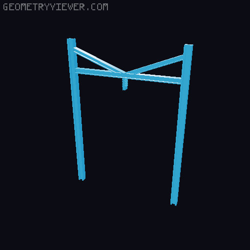 Catenary Tower for O-Gauge 3D model thumbnail