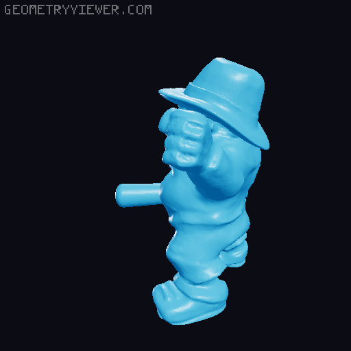 Short People 3D model thumbnail
