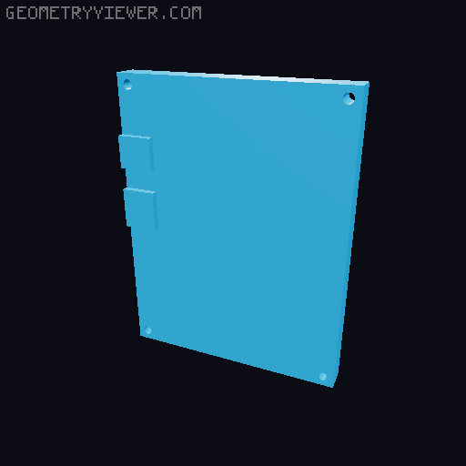 IKEA LACK Enclosure Remixes 3D model thumbnail
