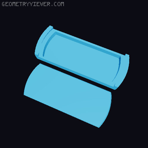 Paracetamol Box For Handbag 3D model thumbnail