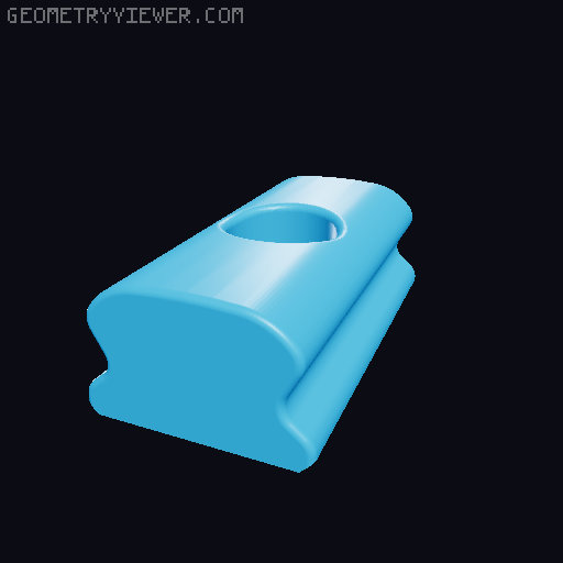 Larger sanding block - self aligning 3D model thumbnail