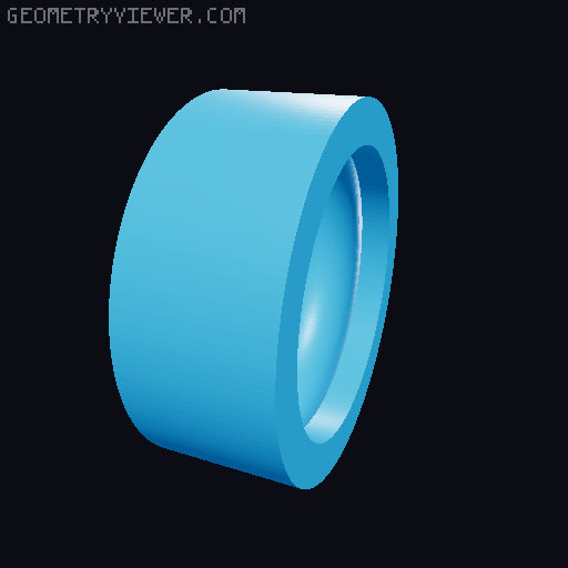 Plastic Ball Bearing 3D model thumbnail