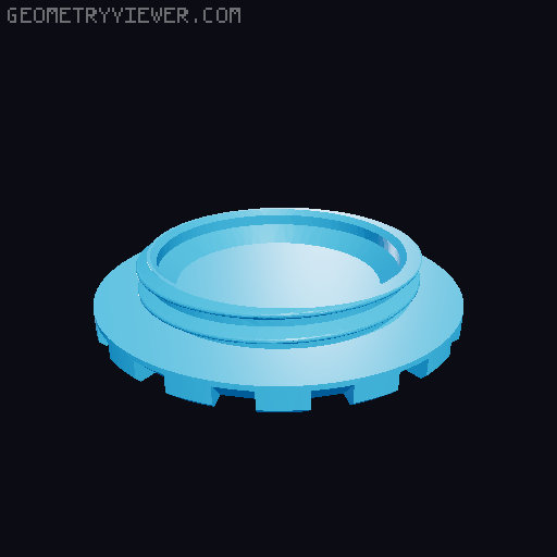 Magnetic Weed grinder with storage 3D model thumbnail
