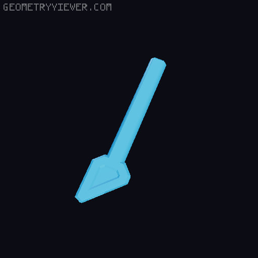 Ateles Swords 3D model thumbnail