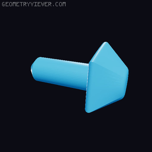 German War Hammer (15th Century) 3D model thumbnail