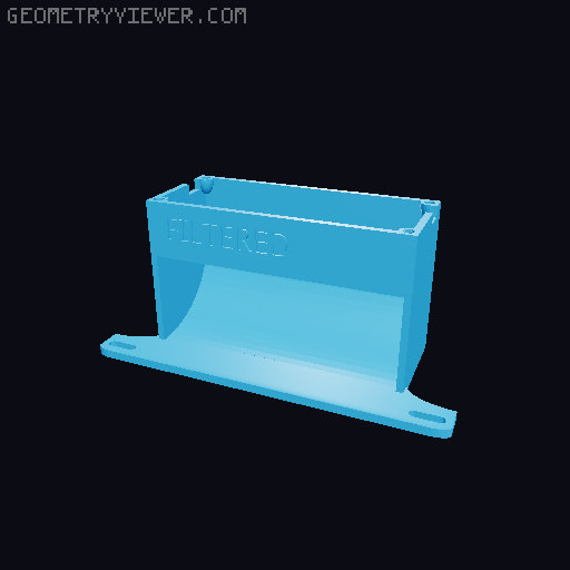 Tingkat - Creality K1C/K1/K1SE HEPA and Carbon Filter Air Scrubber 3D model thumbnail