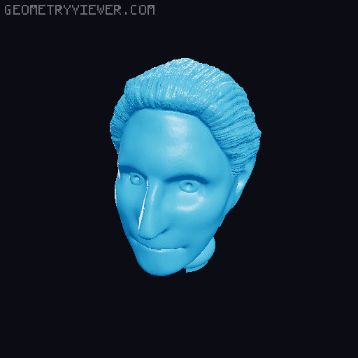 Changeling Leader figure- Star Trek DS9 3D model thumbnail