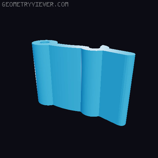 RG40XXV Rugged Box 3D model thumbnail
