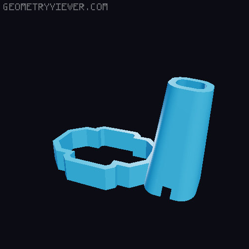 Mighty Morphin Dummy Rangers - Blue 3D model thumbnail