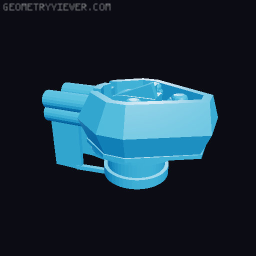 German WW2 tanks 3D model thumbnail