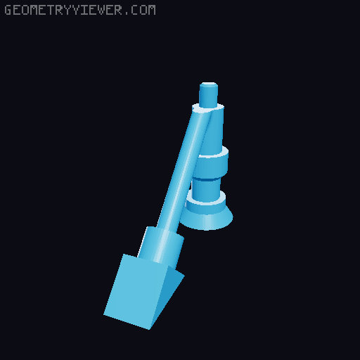 Mobile Launch Platform 3D model thumbnail