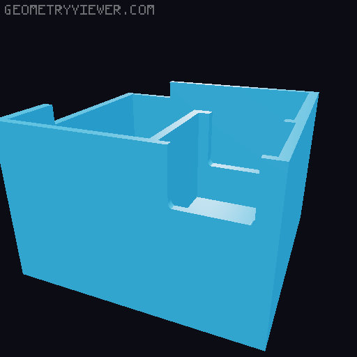 Dice Commandos Insert 3D model thumbnail