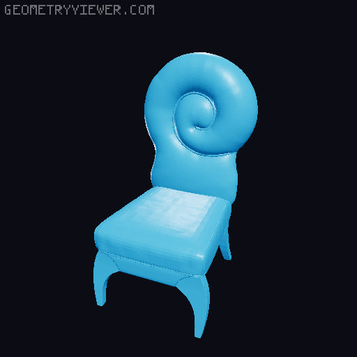 Ferengi House Furniture- Star Trek DS9 3D model thumbnail