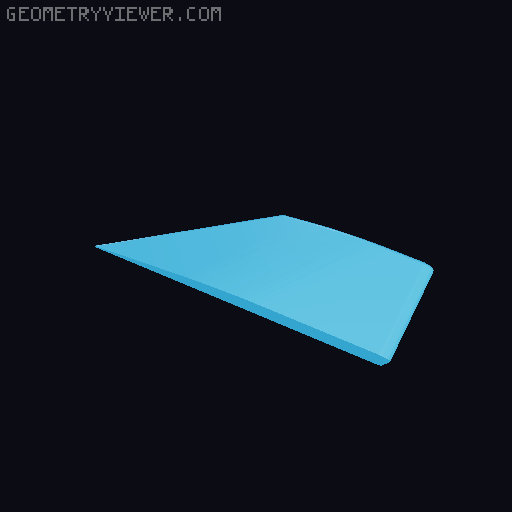 Bait boat s70-30, transom and floats for stability on the water. 3D model thumbnail