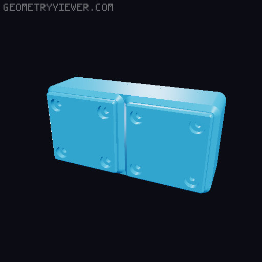 Gidfinity - LTT Bits Holder 3D model thumbnail